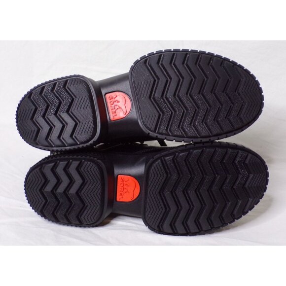 🆕SOREL Ona Ave Lace Up Waterproof Leather Boot Black 9 - Picture 13 of 13